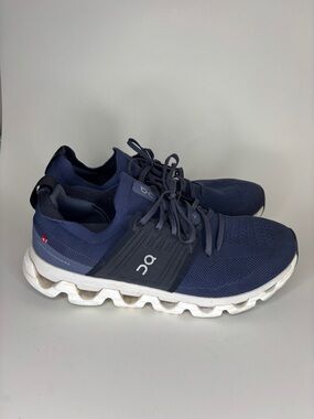 On Cloudswift Mens Blue Running Shoes Helion CloudTec Sneakers US 12.5 EU 47.5